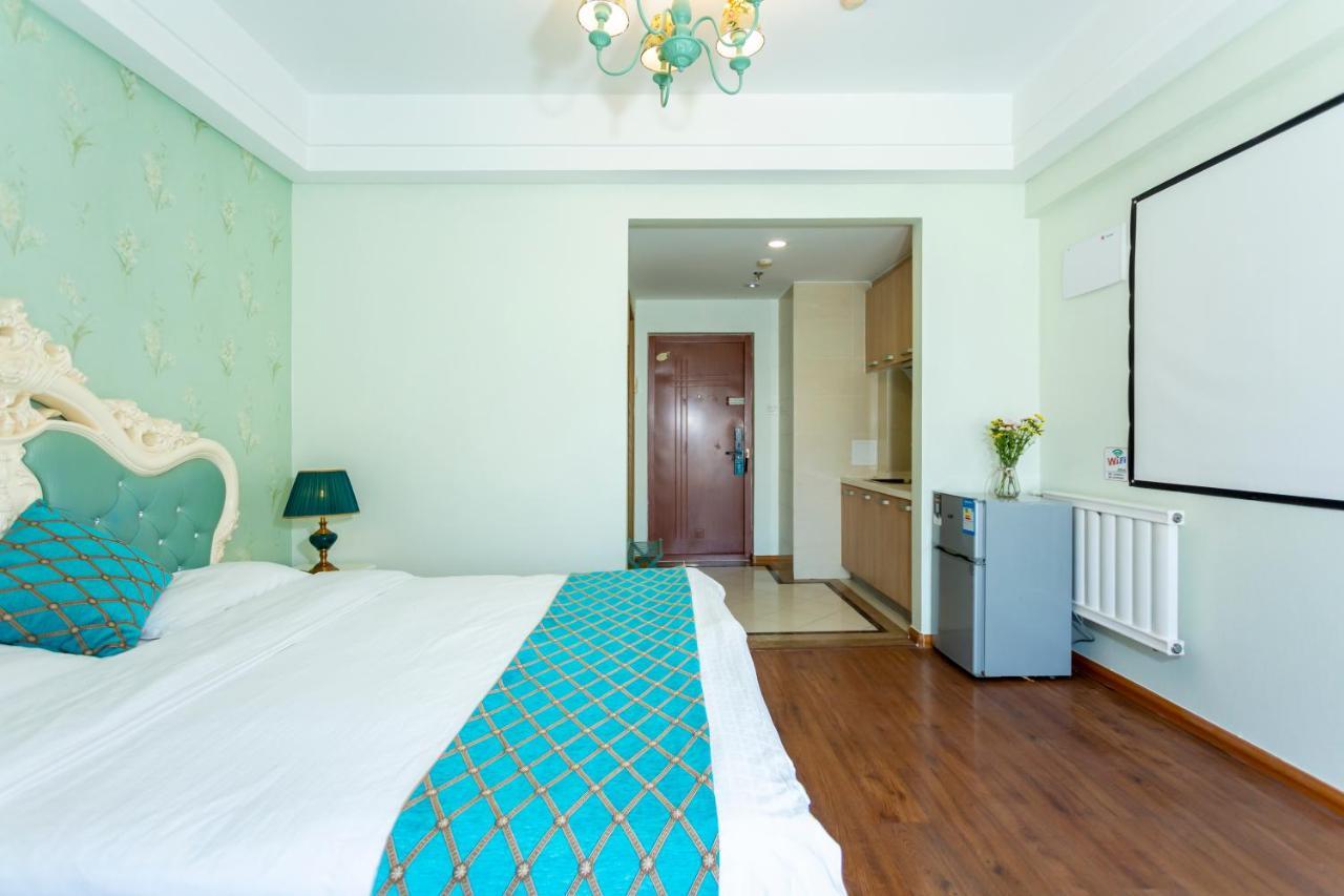 Dalian Hong XI Yuan Apartment Wanda Plaza Exterior foto