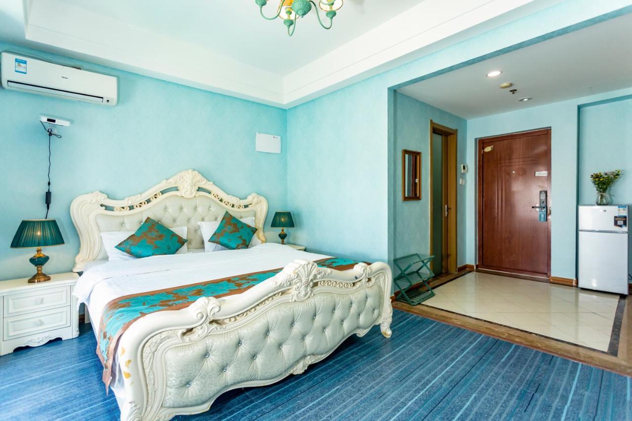Dalian Hong XI Yuan Apartment Wanda Plaza Exterior foto