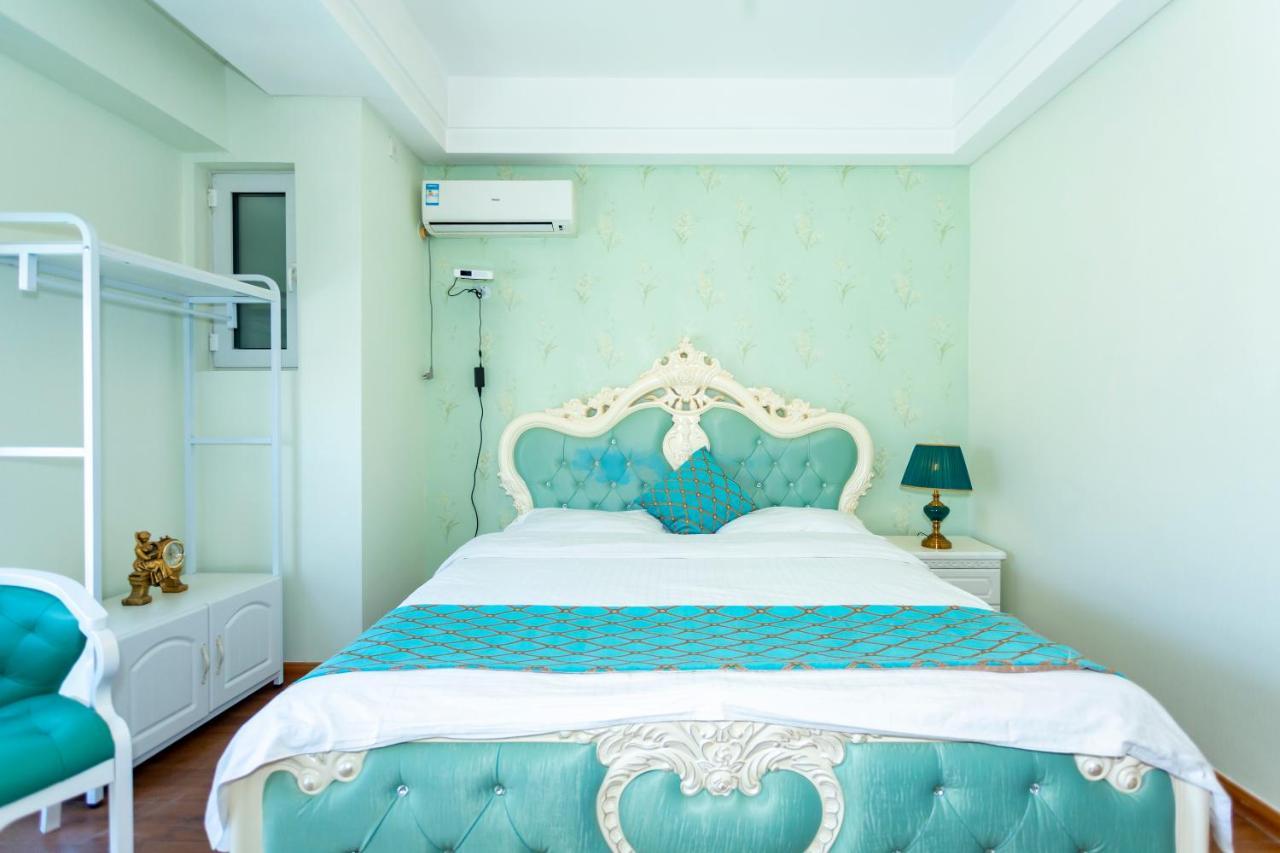 Dalian Hong XI Yuan Apartment Wanda Plaza Exterior foto
