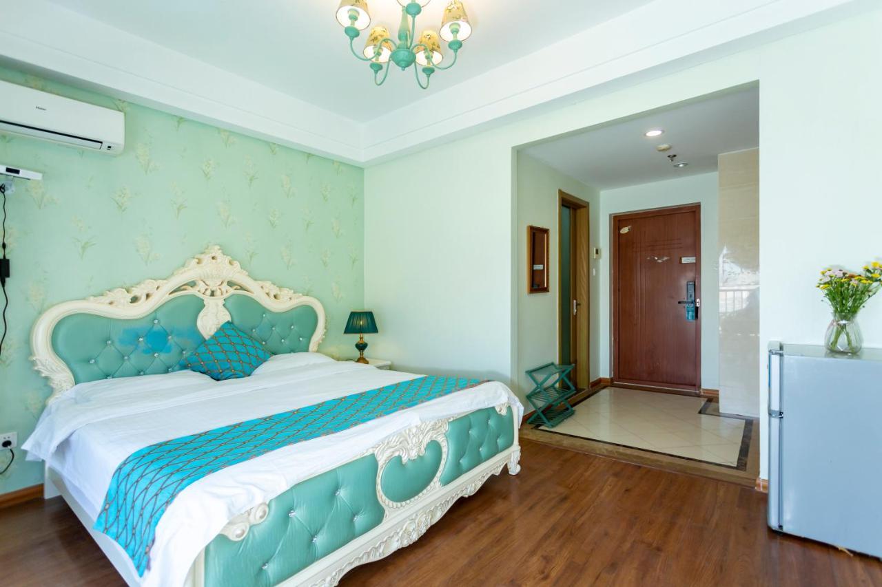 Dalian Hong XI Yuan Apartment Wanda Plaza Exterior foto