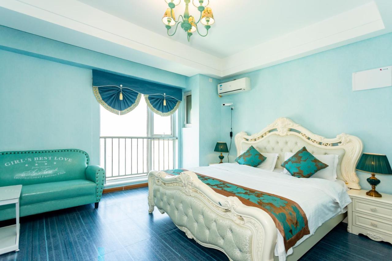 Dalian Hong XI Yuan Apartment Wanda Plaza Exterior foto