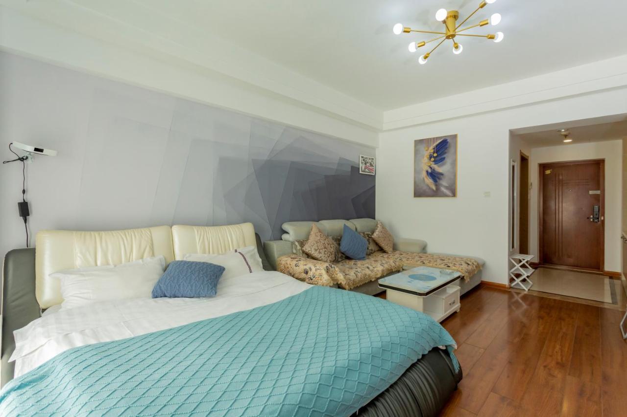 Dalian Hong XI Yuan Apartment Wanda Plaza Exterior foto