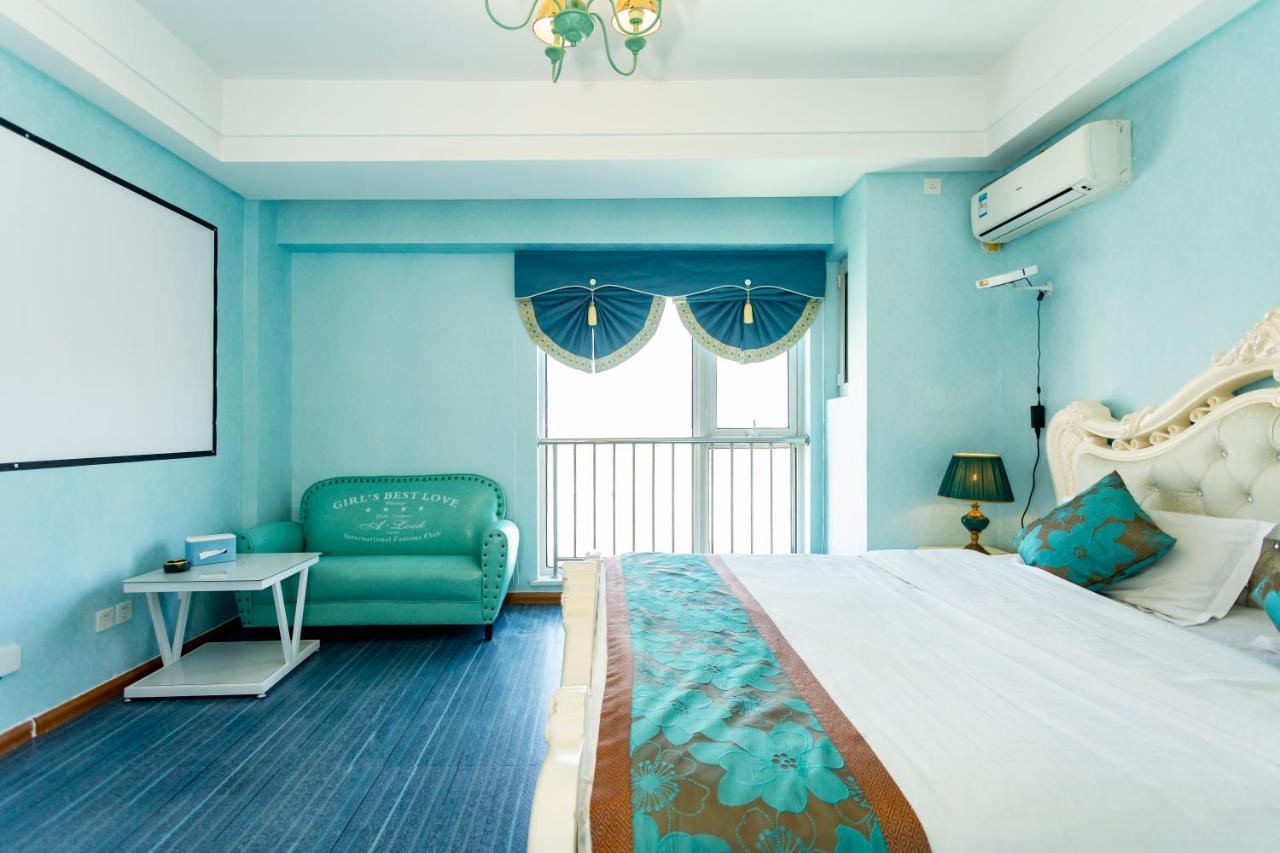 Dalian Hong XI Yuan Apartment Wanda Plaza Exterior foto