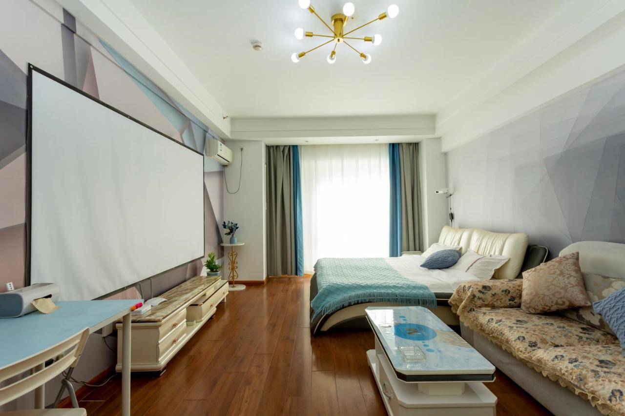 Dalian Hong XI Yuan Apartment Wanda Plaza Exterior foto